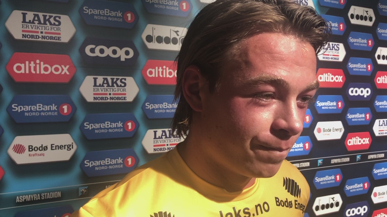Patrick Berg etter seier mot Strømsgodset